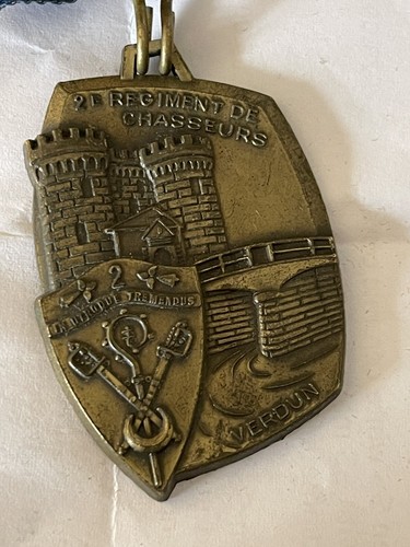 Regiment chasseurs medal - 2e, de