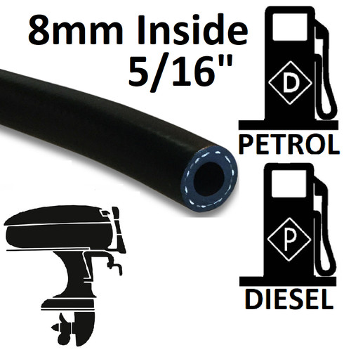 Outboard engine fuel hose - hose, line