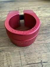 Suntour Red BMX Seat Clamp Old School Raleigh Burner Aero Pro Rare