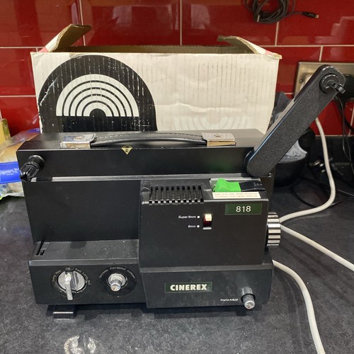 Vintage cinerex 818 dual - cinerex, 8mm