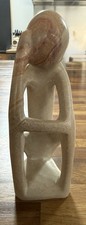 Signed Hand Carved Abstract