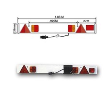 Trailer Lighting Board 6ft