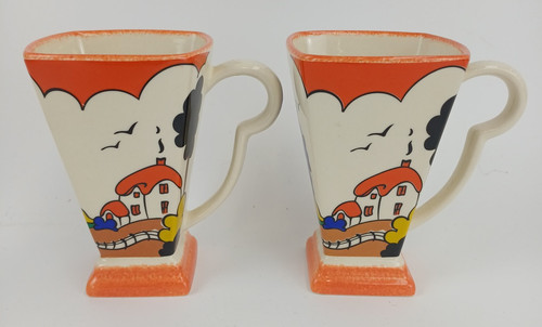 Moorland clarice cliff art - moorland,