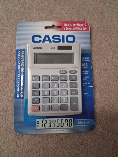 Casio vintage calculator - vintage,