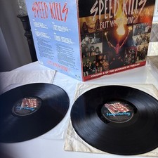Dbl vinyl lp’s speed kills