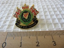RUC ROYAL ULSTER CONSTABULARY HELP FOR HEROES RARE VINTAGE PIN BADGE   (# 85)