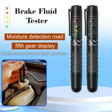 Brake Fluid Liquid Oil Tester Pen 5 LED Indicator Car Auto Oil Moisture Testers