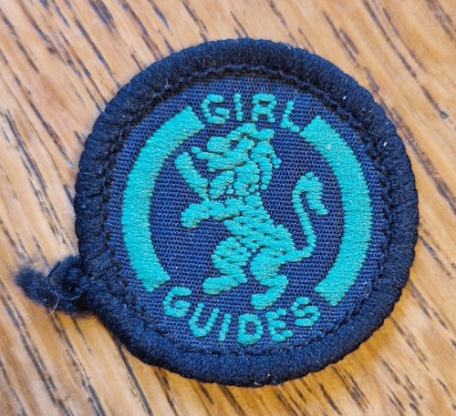 Girlguiding old stitchery girl - girlguiding,