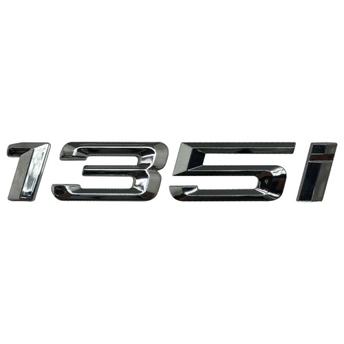 Silver chrome 135i car - chrome, flat