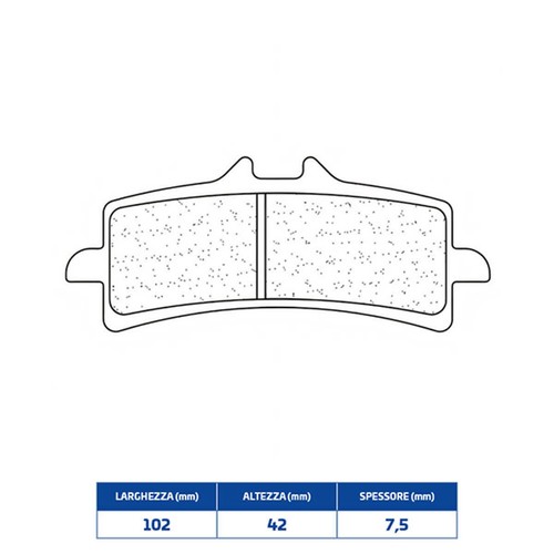 Racing front brake pads - racing,