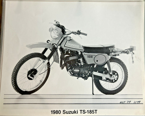 1980 suzuki 185t factory - suzuki, ts-185t