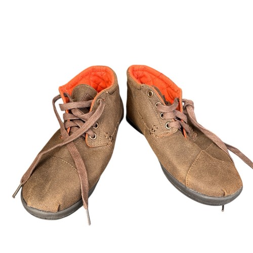 Toms brown waxed twill - toms,