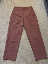 Zara Women's High-Waist Trousers Size L