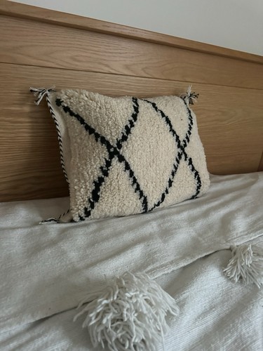 Moroccan cushion cover - in, wool