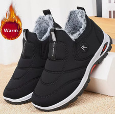 2025 Mens Fur Lined Shoes Slip