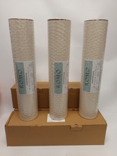 3 x Romo Beaded Wallcovering Rivo W347/01 Unopened 10.05m x 52m Wallpaper Set 8