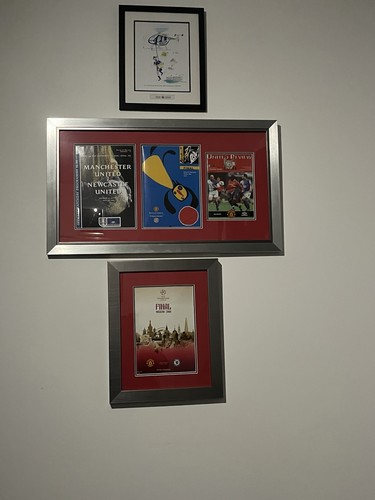 Manchester united framed - united,