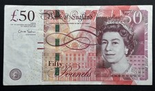 BANK OF ENGLAND £50  Queen