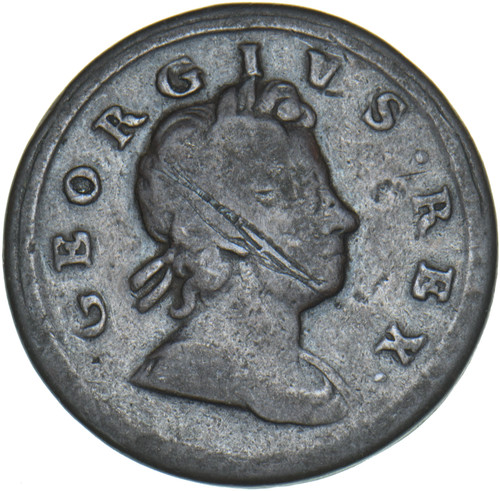1717 halfpenny george - halfpenny,