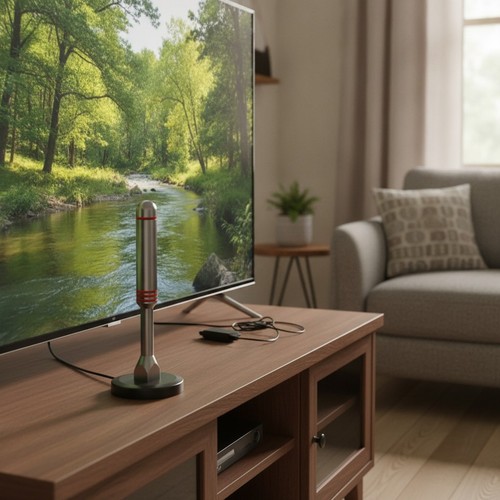 Red magnetic indoor antenna - indoor,