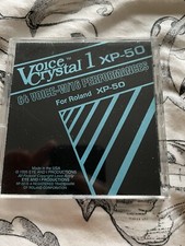 Voice crystal 64 voice Roland Xp50 Sound Patches Floppy Disk