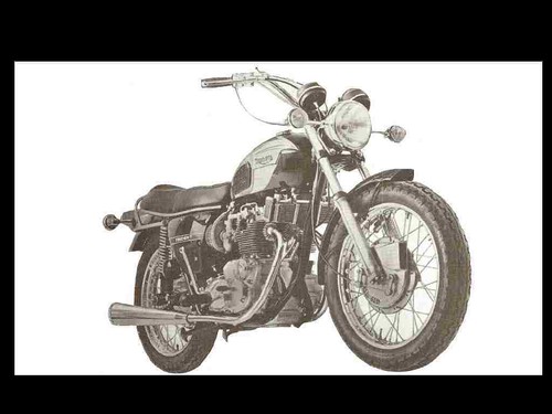 Triumph t150 service - t150, parts