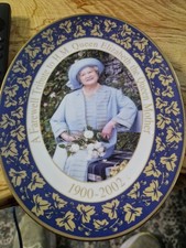 Queen Mother Tribute Plate