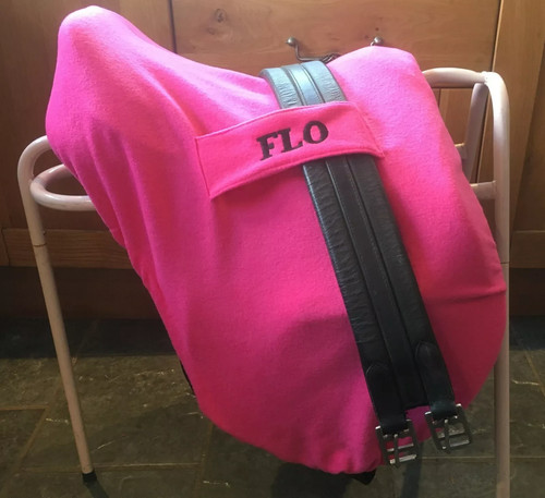 Pink personalised embroidered - pink,
