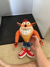 Crash Bandicoot Plush Original Official Video Game Activision - Orange - 32cm