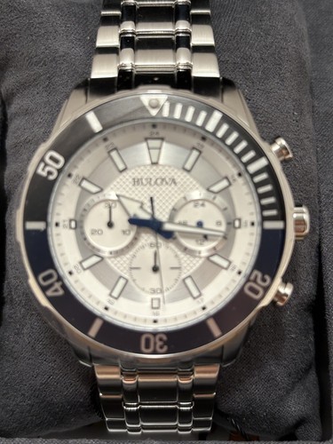 98a257 bulova chronograph - bulova,