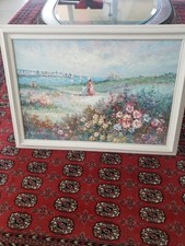 VTG Framed Oil Painting by