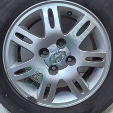 HYUNDAI Getz Mk1/ FACELIFT 200-11 14" ALLOY WHEEL 155 65 14 TYRE 52910-1C350