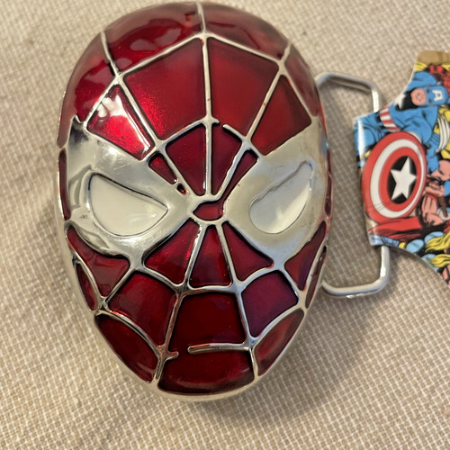 Spider man marvel comics belt - spider-man,