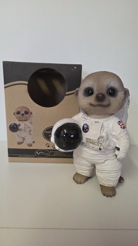 Baby meerkat astronaut resin - baby,