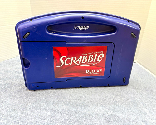 Scrabble deluxe edition - scrabble,
