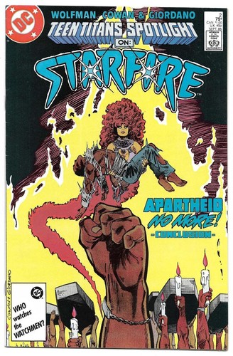Teen titans spotlight - titans, starfire