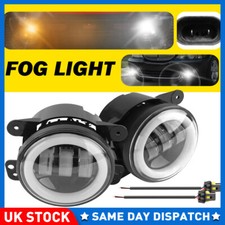 2x Fog Lights Lamps Front Bumper For Ford Fiesta Focus Transit Connect MK6 MK7