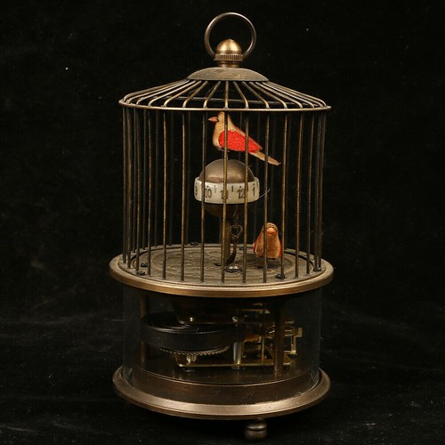 Brass mechanical clock - mechanical,