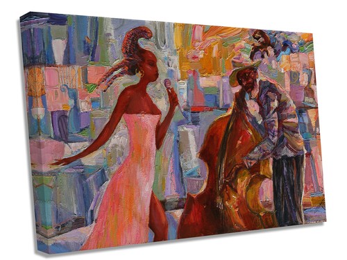 Jazz abstract singer - abstract,