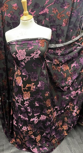 Velvet print burnout - ,