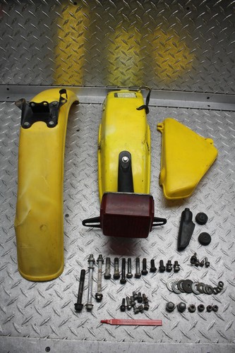 1977 yamaha dt100 front rear - dt100, front/rear