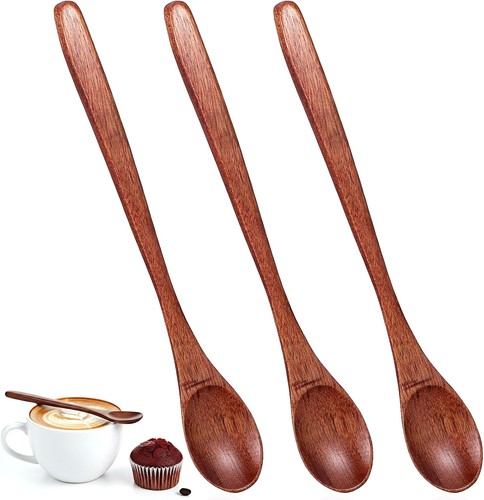 Pcs long handle wooden spoon - long,