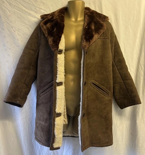 Mens brown lambskin - lambskin, size