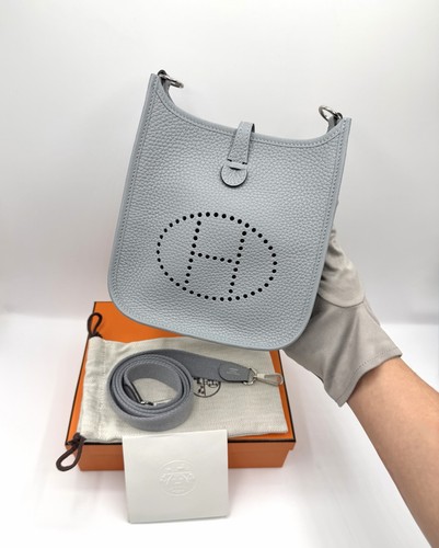 Hermes mini evelyne gris - hermes,