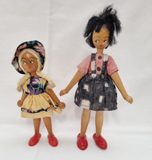 Vintage Pair of  Wooden Peg