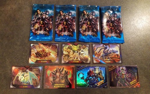 Trading cards blizzard world - cards,