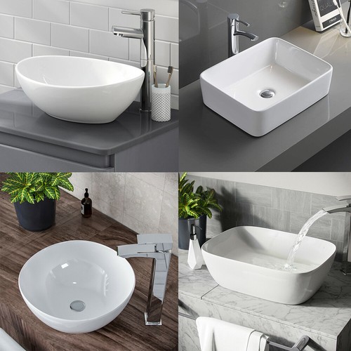 Bathroom ceramic basin counter - basin,