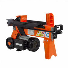 5 Ton Electric Log Splitter with Workbench & Guard - Fast 9s Cycle FM5D-TC