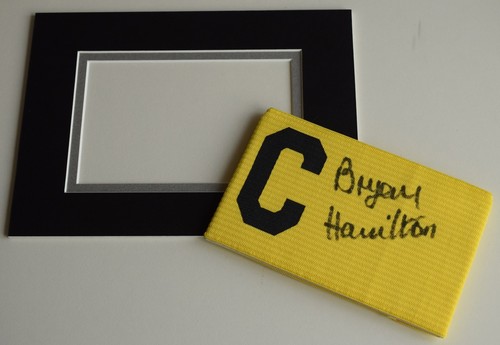 Bryan hamilton signed captains - bryan,