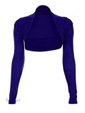 NEW LADIES WOMENS PLAIN SHRUG